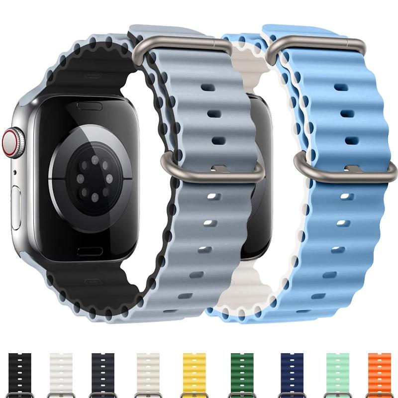Ремешок YurKem для Apple Watch, ремешок 49 мм, 45 мм, 44 мм, 40 мм, 41 мм, 42 мм, силиконовый браслет iWatch Ultra Serie 8, 7, 6, 5, 3 se 49, 45 мм, 38 мм
Ремешок YurKem для Apple Watch, ремешок 49 мм, 45 мм, 44 мм, 40 мм, 41 мм, 42 мм, силиконовый браслет iWatch Ultra Serie 8, 7, 6, 5, 3 se 49, 45 мм, 38 мм
