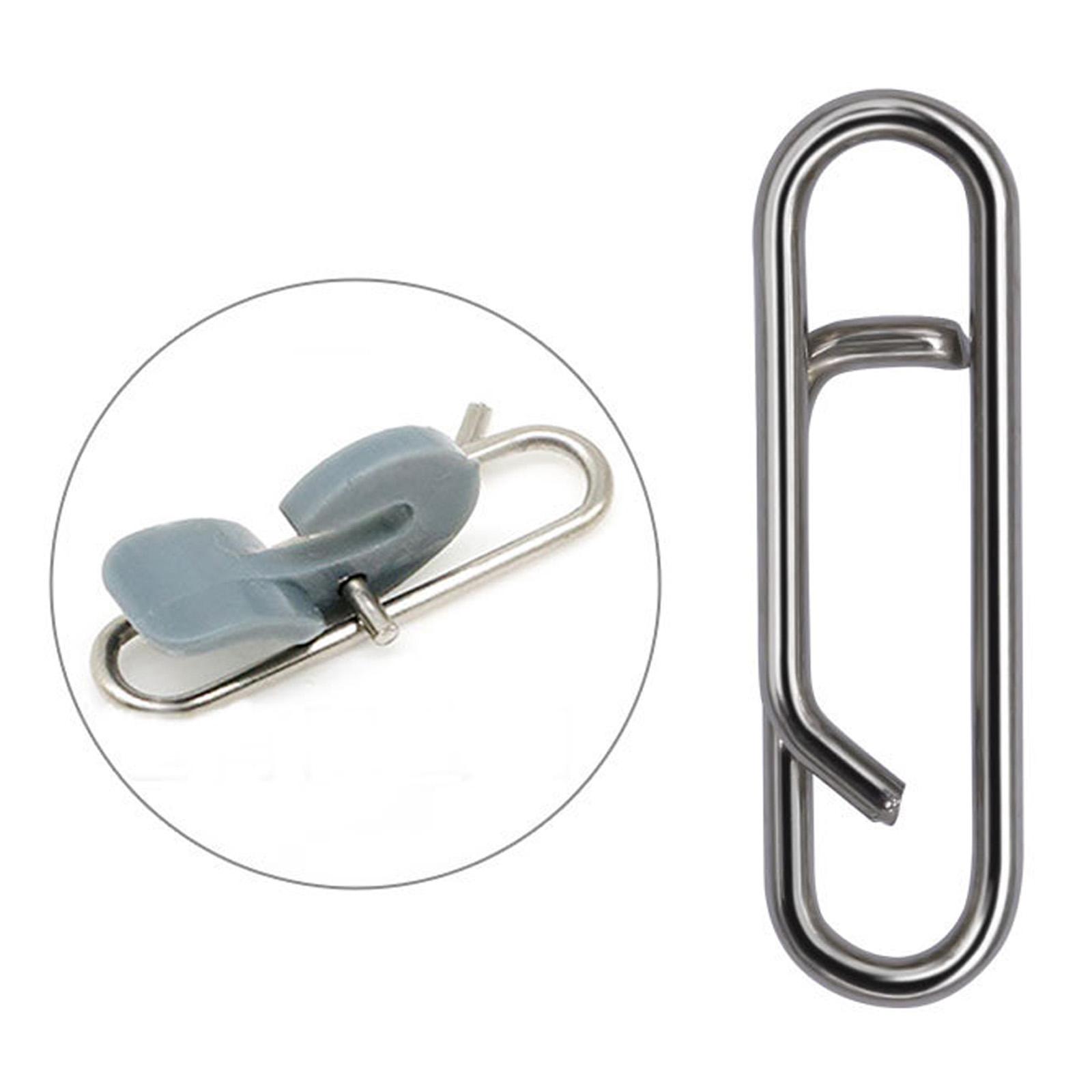 50Pcs Power Fishing Clips Link Split Rings Snaps Stainless Steel Quick Change Connector for Lures Fishing Clip Connector D
50Pcs Power Fishing Clips Link Split Rings Snaps Stainless Steel Quick Change Connector for Lures Fishing Clip Connector D