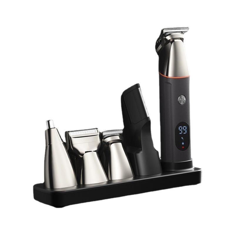 Rechargeable Electric Hair Clipper & Trimmer with Digital Display – Washable 5-in-1 Grooming Kit
Rechargeable Electric Hair Clipper & Trimmer with Digital Display – Washable 5-in-1 Grooming Kit