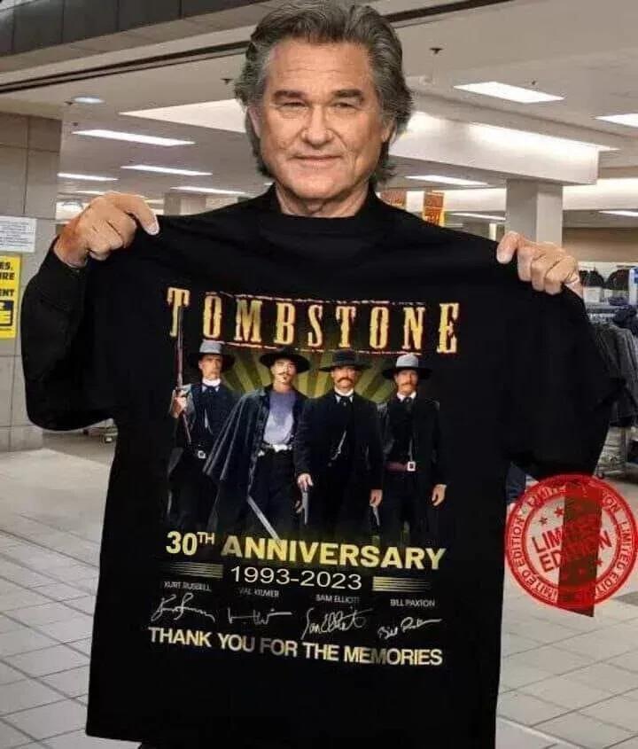 30th Anniversary 1993-2024 TOMBSTONE Thank You for the memories Black T-Shirt Unisex T-Shirt XXXL
30th Anniversary 1993-2024 TOMBSTONE Thank You for the memories Black T-Shirt Unisex T-Shirt XXXL