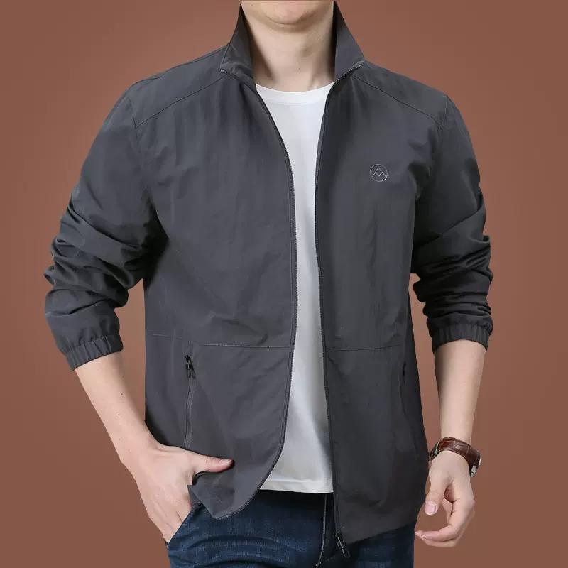 Spring Autumn Casual Jaet Stand Collar Thin Windproof Men s Sport Loose Large Size Top Irt Coat Breathable Outerwear S
Spring Autumn Casual Jaet Stand Collar Thin Windproof Men s Sport Loose Large Size Top Irt Coat Breathable Outerwear S
