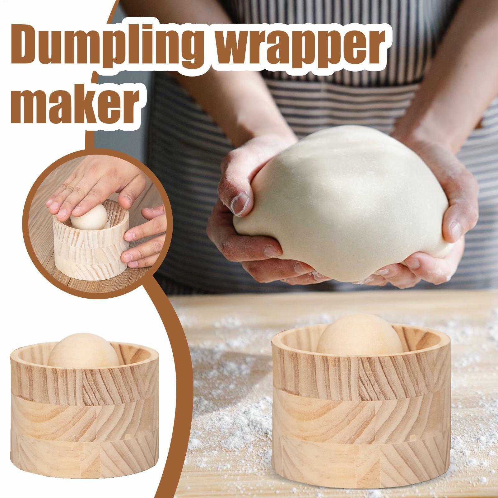 Wooden Dumpling Wrapper Maker Round Ravioli Making Mold Pastry Tool ( BPA Free,No FDA ) Type A
Wooden Dumpling Wrapper Maker Round Ravioli Making Mold Pastry Tool ( BPA Free,No FDA ) Type A