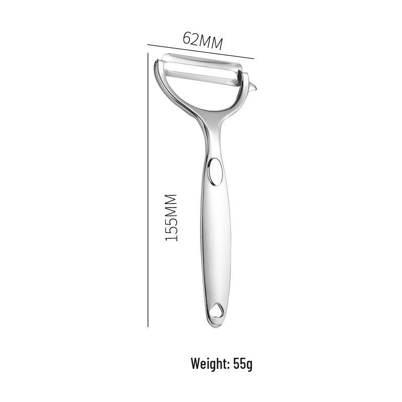 304 Stainless Steel Fruit and Melon Peeler - Zinc Alloy Apple Peeler for Kitchen Use
304 Stainless Steel Fruit and Melon Peeler - Zinc Alloy Apple Peeler for Kitchen Use