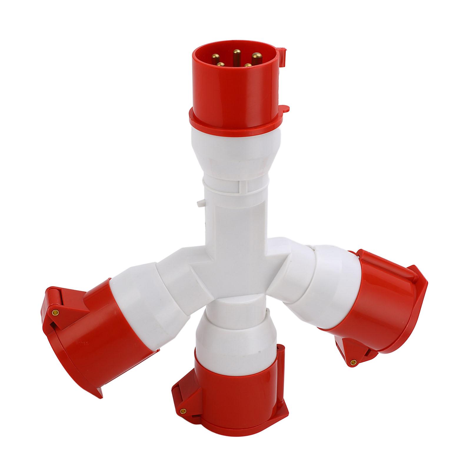 Multifunctional Industrial Plug 1 in 3 Out 5 Pin IP44 Waterproof Aviation Plug with Dust Cover
Multifunctional Industrial Plug 1 in 3 Out 5 Pin IP44 Waterproof Aviation Plug with Dust Cover