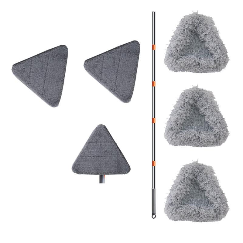 90.55 Inch Wall Household Folding Triangular Flat Mop 360° Rotatable with Extension Pole for Window Cleaning Ceiling Floor
90.55 Inch Wall Household Folding Triangular Flat Mop 360° Rotatable with Extension Pole for Window Cleaning Ceiling Floor