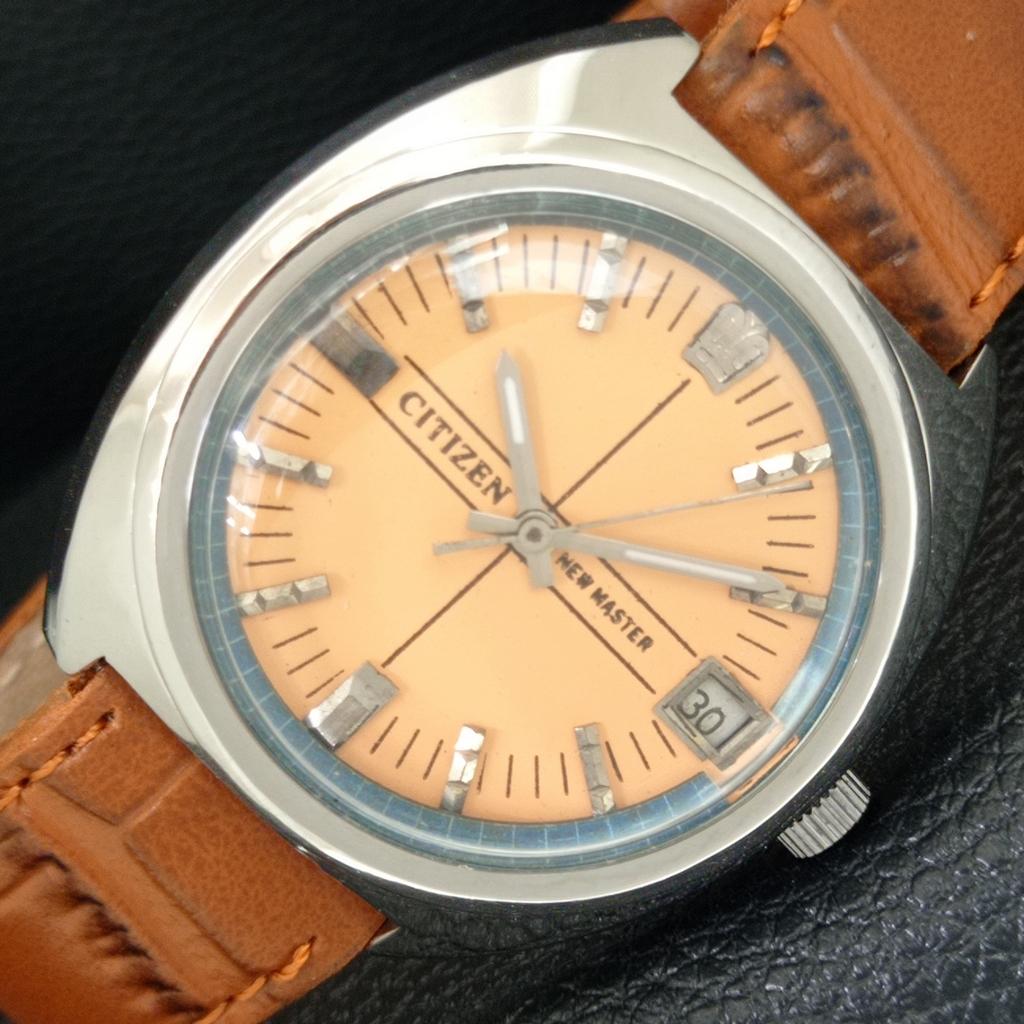CITIZEN HAND-WINDING VINTAGE JAPAN MENS BEIGE COLOR DIAL WATCH a706474-1
CITIZEN HAND-WINDING VINTAGE JAPAN MENS BEIGE COLOR DIAL WATCH a706474-1