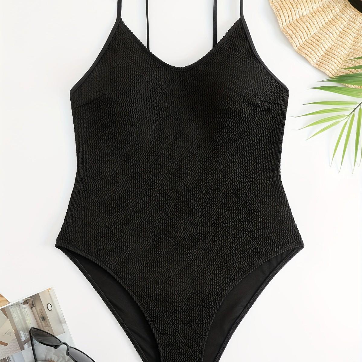 Women s Plus Size Backless Wavy Fabric Swimsuit - Sexy One-Piece Bikini Swimwear 3XL чорний
Women s Plus Size Backless Wavy Fabric Swimsuit - Sexy One-Piece Bikini Swimwear 3XL чорний