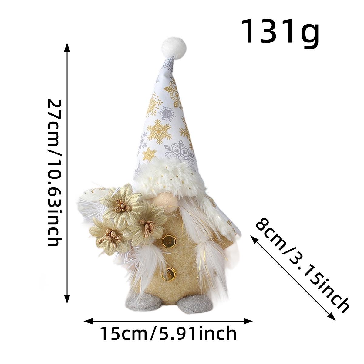 Harbor Love Золотой и Серебряный Безликий Санта Гном Кукла - Настольное Украшение
Harbor Love Золотой и Серебряный Безликий Санта Гном Кукла - Настольное Украшение