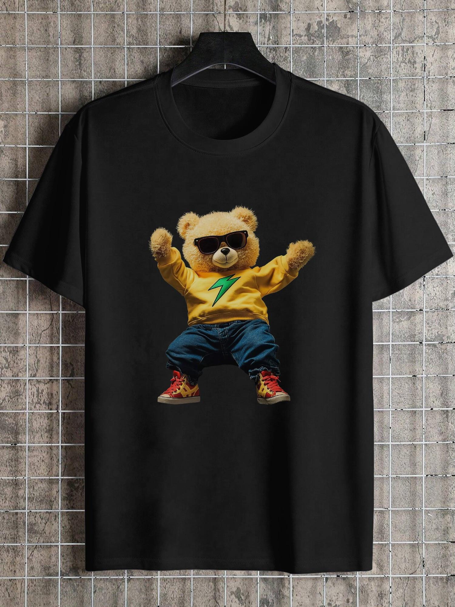 1pc teddy bear dancing graphic T-shirt XXL
1pc teddy bear dancing graphic T-shirt XXL