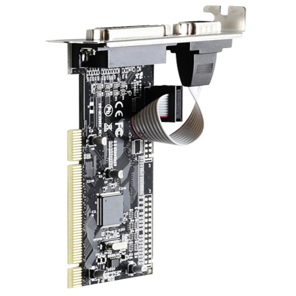 TXB086 Desktop Computer PCI to 1 Parallel and 1 Serial 25-pin/9-pin Printer Interface Expansion Card As Shown A
TXB086 Desktop Computer PCI to 1 Parallel and 1 Serial 25-pin/9-pin Printer Interface Expansion Card As Shown A