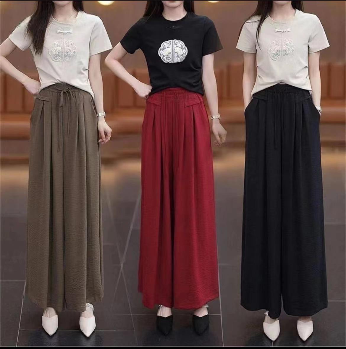 Drape 25 Новые женские высококачественные узкие брюки-юбки с широкими штанинами из ледяного шелка M (80-100 jin)
Drape 25 Новые женские высококачественные узкие брюки-юбки с широкими штанинами из ледяного шелка M (80-100 jin)