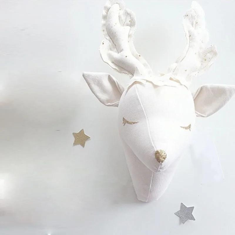 Ins Animals Unicorn Deer Head Toys Wall Hanging Mounts Decor 3D Head Wall Hanging Ornaments Art Kids Room Wall Decoration Toys
Ins Animals Unicorn Deer Head Toys Wall Hanging Mounts Decor 3D Head Wall Hanging Ornaments Art Kids Room Wall Decoration Toys