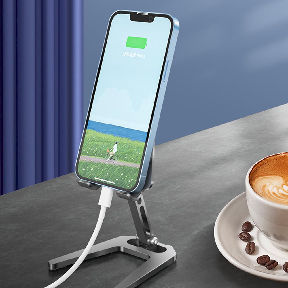 Aluminum Alloy Desktop Tablet Stand Angle Adjustable Folding Mobile Phone Holder Bracket Silver
Aluminum Alloy Desktop Tablet Stand Angle Adjustable Folding Mobile Phone Holder Bracket Silver