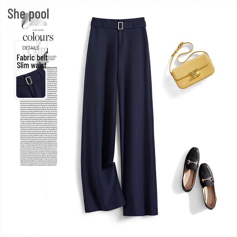 Women s High-Waist Wide-Leg Casual Trousers L
Women s High-Waist Wide-Leg Casual Trousers L