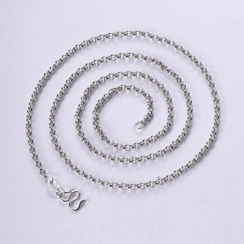 925 Sterling Silver Men s Thick O-Chain Necklace, Rhodium-Plated – Perfect for Pairing with Pendants. Width 3.0mm, Length 45cm
925 Sterling Silver Men s Thick O-Chain Necklace, Rhodium-Plated – Perfect for Pairing with Pendants. Width 3.0mm, Length 45cm