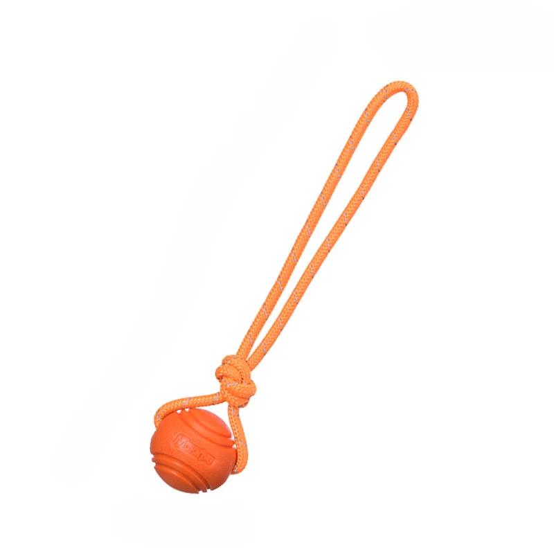 Dog Ball Indestructible Chew Bouncy Rubber Ball Toys Pet Dog Toy Ball with String Interactive Toys for Big Dog Puppy Games Toys S-5cm помаранчевий
Dog Ball Indestructible Chew Bouncy Rubber Ball Toys Pet Dog Toy Ball with String Interactive Toys for Big Dog Puppy Games Toys S-5cm помаранчевий