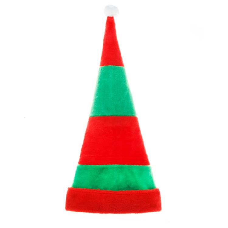 Red Green Striped Santa Elf Hat Soft Long Christmas Hat Costume Accss Xmas Decor 1
Red Green Striped Santa Elf Hat Soft Long Christmas Hat Costume Accss Xmas Decor 1