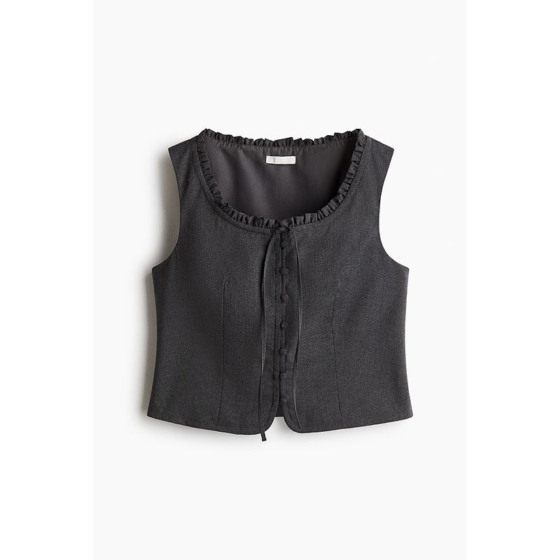 Женский жилет HM 2025 Лето Новое поступление Повседневная мода Клетчатый Приталенный Плиссированная горловина Жилет 1286467
Женский жилет HM 2025 Лето Новое поступление Повседневная мода Клетчатый Приталенный Плиссированная горловина Жилет 1286467