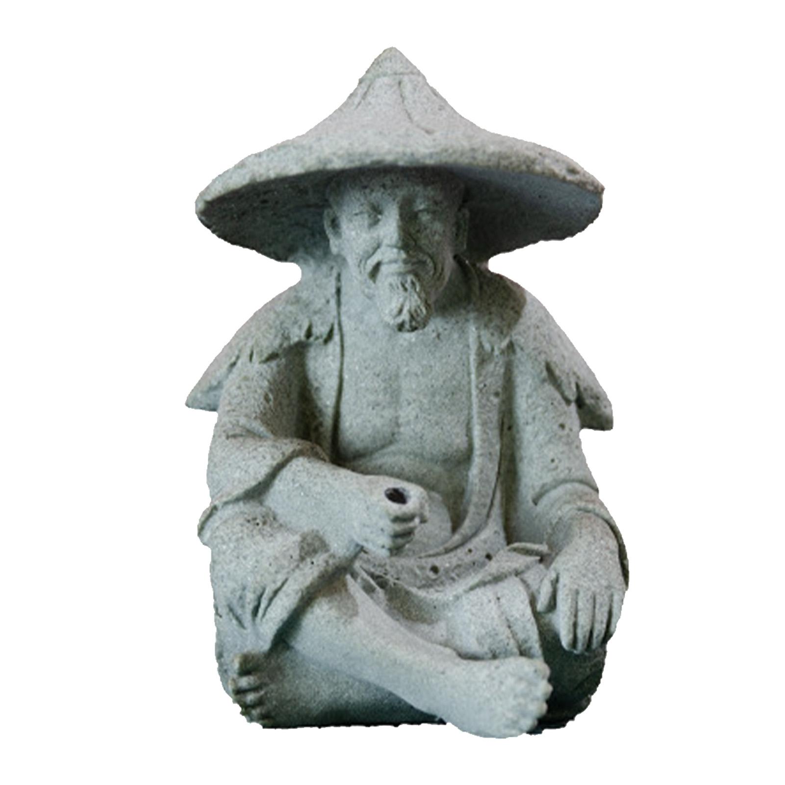 Mini Fisherman Statue Aquarium Resin Fisherman Figurine Vintage Ornament for Fish Tank Fountain
Mini Fisherman Statue Aquarium Resin Fisherman Figurine Vintage Ornament for Fish Tank Fountain