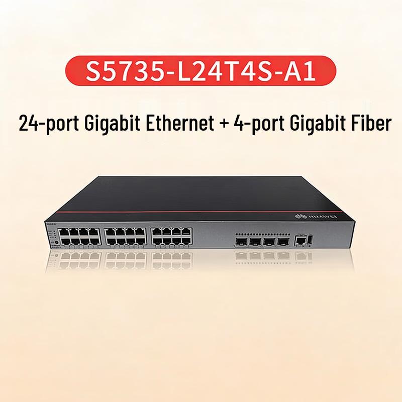 Huawei S5735-L24T4S-A1 Gigabit Managed Switch
Huawei S5735-L24T4S-A1 Gigabit Managed Switch