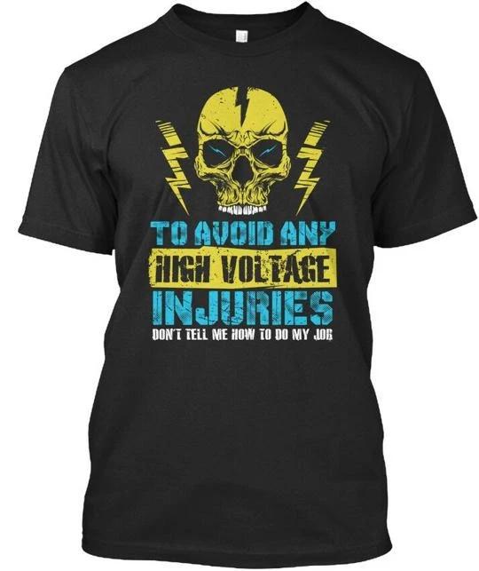 Electrician Avoid High Voltage Injuries Audio Any Don t T shirt USA Made S-5XL 4XL
Electrician Avoid High Voltage Injuries Audio Any Don t T shirt USA Made S-5XL 4XL
