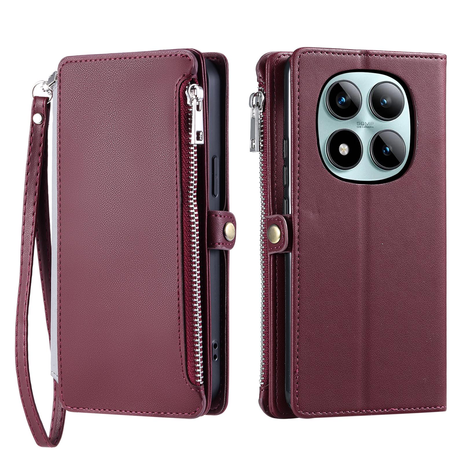 Zipper Cards Solt Wallet Leather Case For Xiaomi Redmi Note 15 Pro Plus 14 13 12 11 Hand Strap Pocket Shockproof Bag Stand Cover Redmi Note 14 5G (Global) кларет
Zipper Cards Solt Wallet Leather Case For Xiaomi Redmi Note 15 Pro Plus 14 13 12 11 Hand Strap Pocket Shockproof Bag Stand Cover Redmi Note 14 5G (Global) кларет