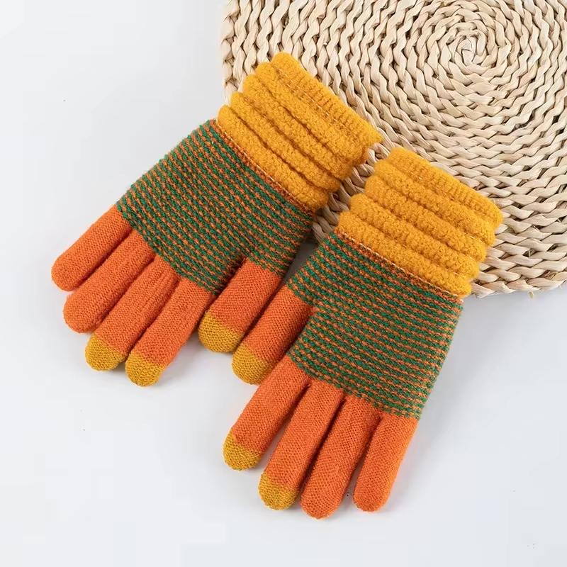 Autumn and Winter Women Knitted Gloves Touch Screen Ski Gloves Warm Faionable Mitten Elastied Outdoor Cycling Thickened Gloves
Autumn and Winter Women Knitted Gloves Touch Screen Ski Gloves Warm Faionable Mitten Elastied Outdoor Cycling Thickened Gloves