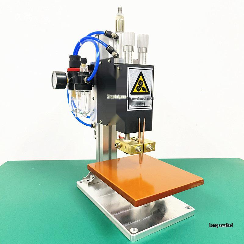 High-Power Pneumatic Spot Welder Head for Small Hardware and Butt Welding Gold Knob (1 piece)
High-Power Pneumatic Spot Welder Head for Small Hardware and Butt Welding Gold Knob (1 piece)