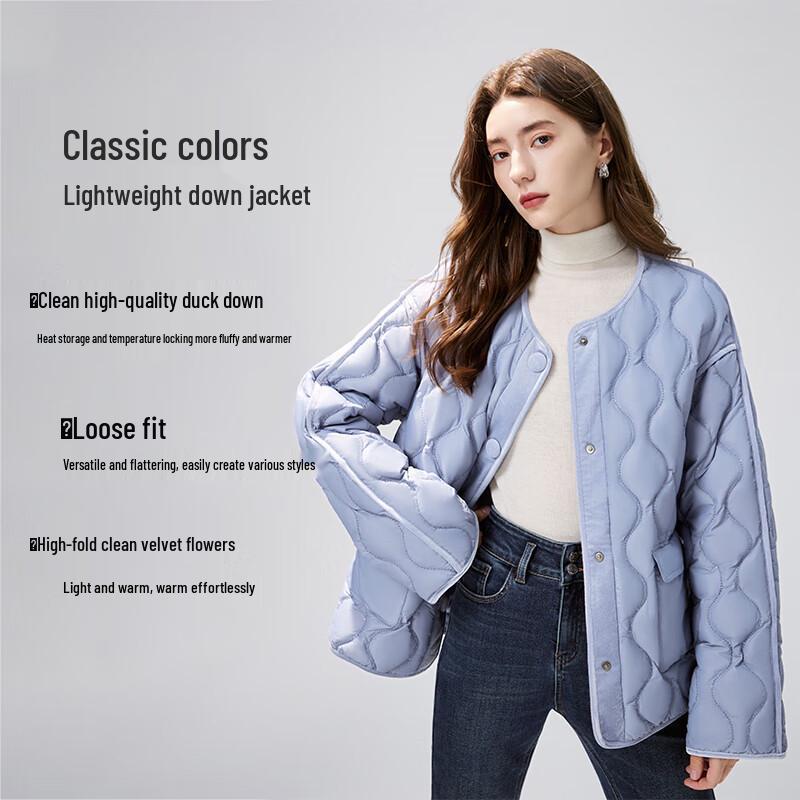 Женский пуховик Qiushui Yiren с простым круглым вырезом XL
Женский пуховик Qiushui Yiren с простым круглым вырезом XL