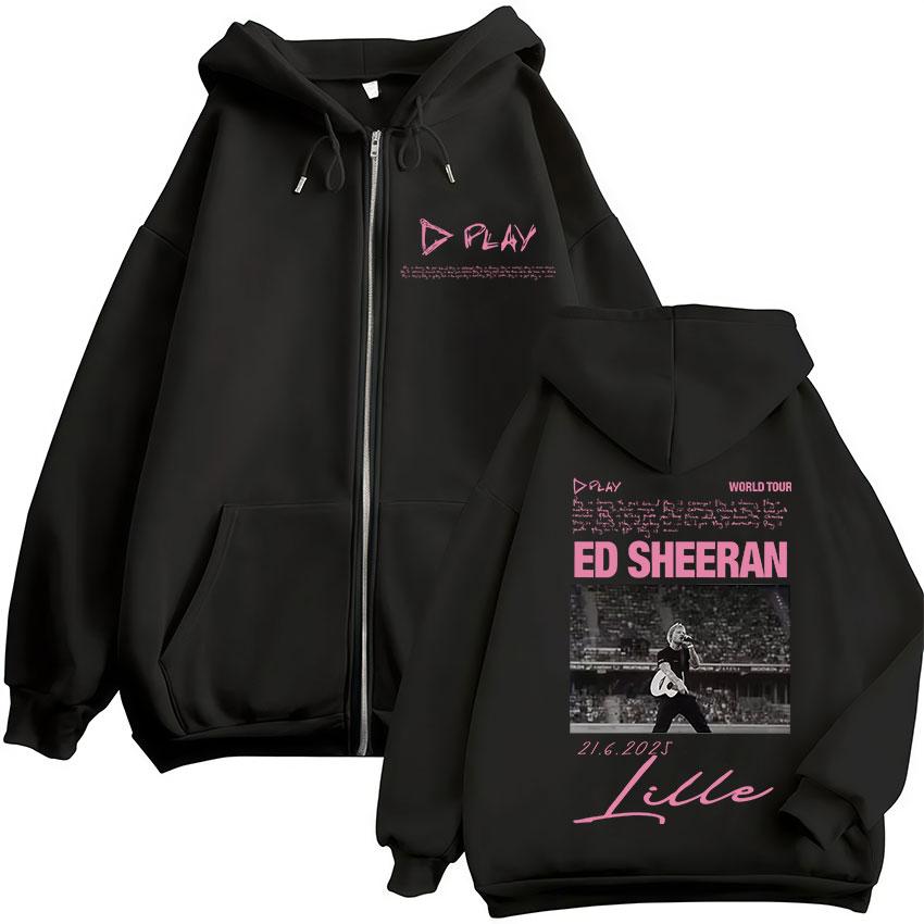 Rapper Ed Sheeran Play World Tour New Album Zipper Hoody Unisex Y2K Casual Oversized Coats Jacket Hoodie Fashion Streetwear S
Rapper Ed Sheeran Play World Tour New Album Zipper Hoody Unisex Y2K Casual Oversized Coats Jacket Hoodie Fashion Streetwear S