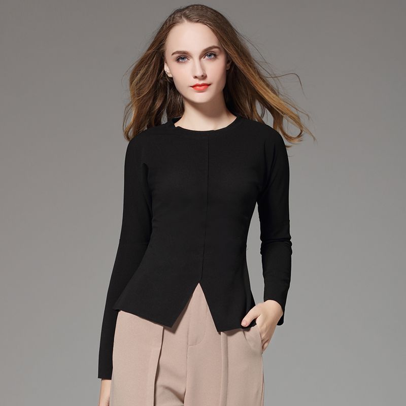 Летняя одежда 2024 года Новая женская одежда Хан Фан Приталенная футболка, подчеркивающая фигуру Элегантные топы Короткая Большой размер Повседневная Простая футболка Long sleeves Black S
Летняя одежда 2024 года Новая женская одежда Хан Фан Приталенная футболка, подчеркивающая фигуру Элегантные топы Короткая Большой размер Повседневная Простая футболка Long sleeves Black S