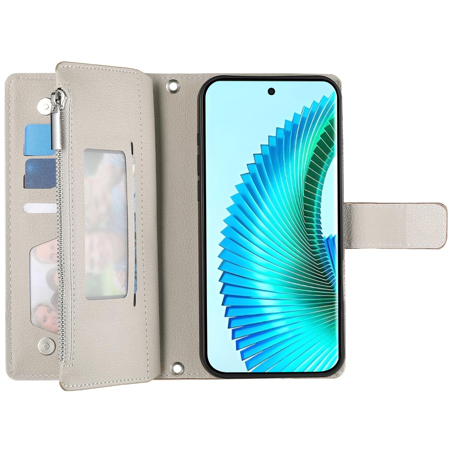 For Honor 90 Case Zipper Wallet Color Splicing Leather Flip Phone Cover with Straps Black
For Honor 90 Case Zipper Wallet Color Splicing Leather Flip Phone Cover with Straps Black