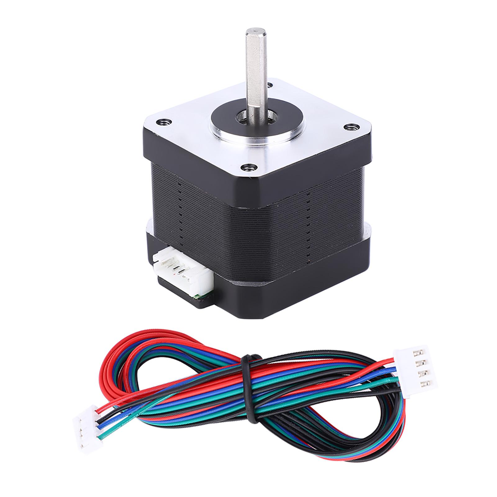 Nema17 Stepper Motor 2 Phase 1.8 degrees Miniature 42 Stepper Motor 3.6V 1.5A XH-2.54 Cable
Nema17 Stepper Motor 2 Phase 1.8 degrees Miniature 42 Stepper Motor 3.6V 1.5A XH-2.54 Cable