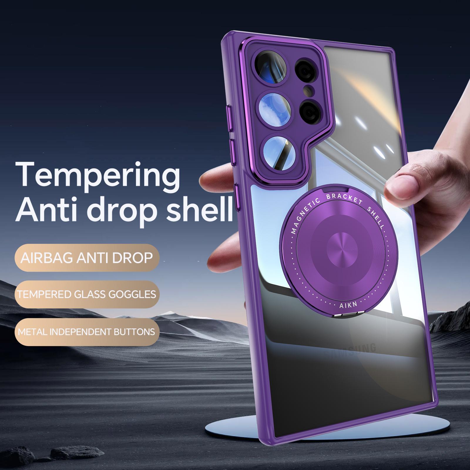 For Samsung Galaxy S25 Ultra Magnetic Case PC+TPU Phone Cover with Rotating Metal Kickstand,Lens Protector Titanium Grey
For Samsung Galaxy S25 Ultra Magnetic Case PC+TPU Phone Cover with Rotating Metal Kickstand,Lens Protector Titanium Grey