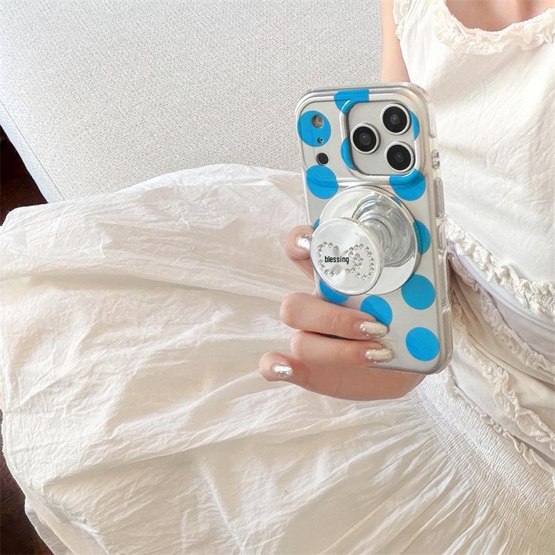Electroplated Polka Dot Magnetic iPhone Case for Women - Compatible with 14/15/16/17 Pro Max iPhone 14
Electroplated Polka Dot Magnetic iPhone Case for Women - Compatible with 14/15/16/17 Pro Max iPhone 14