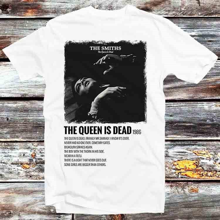 The Smiths Queen Is Dead 1986 Tour Виниловая обложка Музыкальная футболка 80-х B907 4XL
The Smiths Queen Is Dead 1986 Tour Виниловая обложка Музыкальная футболка 80-х B907 4XL