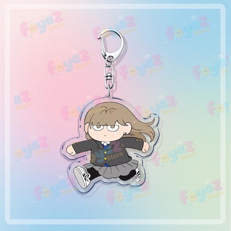 Anime You and I Are Polar Opposites Keychain Accessories Bag Suzuki Miyu Cartoon Keyrings Jewelry Fans Friends Gifts
Anime You and I Are Polar Opposites Keychain Accessories Bag Suzuki Miyu Cartoon Keyrings Jewelry Fans Friends Gifts