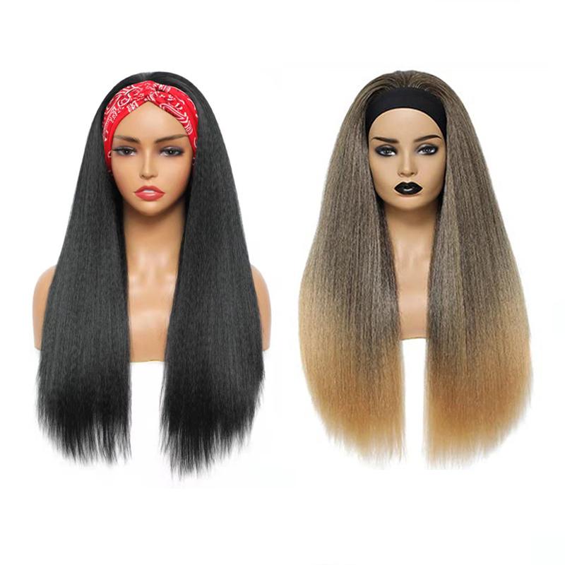 Synthetic Women s Headband Wig Black Hair Natural Soft Daily Wigs for Women Heat Resistant Fiber
Synthetic Women s Headband Wig Black Hair Natural Soft Daily Wigs for Women Heat Resistant Fiber