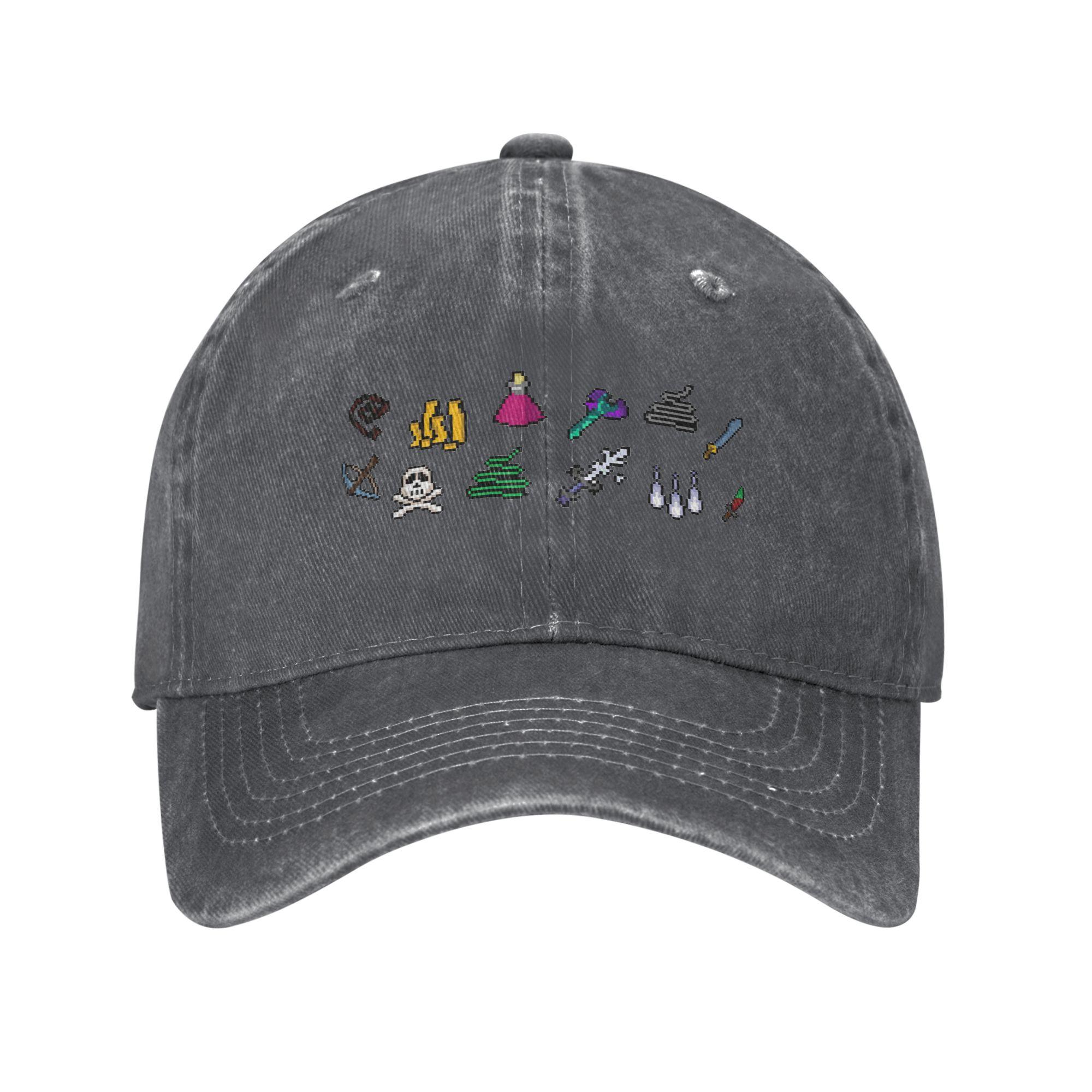 Old School Runescape Player Killing Bundle Denim Fabric Cap Casual Baseball Caps Adjustable Hat Summer Unisex Baseball Hats One Size
Old School Runescape Player Killing Bundle Denim Fabric Cap Casual Baseball Caps Adjustable Hat Summer Unisex Baseball Hats One Size