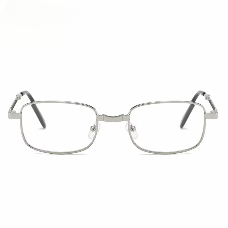 New Fashionable Foldable Square Metal Frame Dual Light Reading Glasses Blue Light Blocking And Eye Protection Diopter To +4.0 Double light 4.0
New Fashionable Foldable Square Metal Frame Dual Light Reading Glasses Blue Light Blocking And Eye Protection Diopter To +4.0 Double light 4.0
