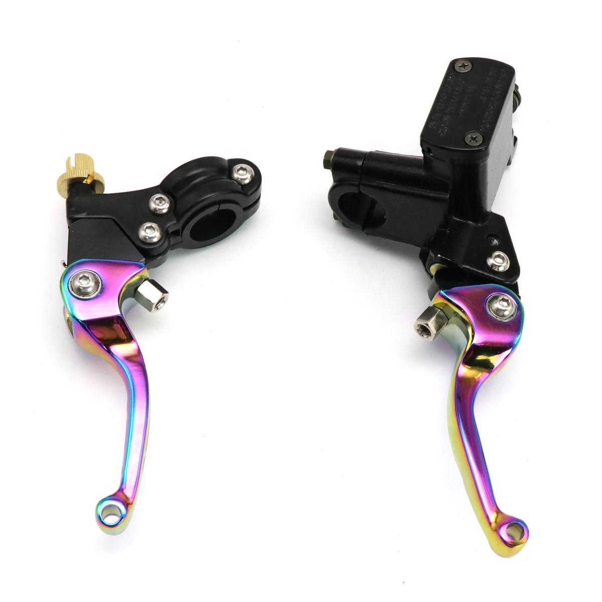 ZS Racing Multicolor 7/8 Universal Motorcycle CNC Brake Clutch Master Cylinder Reservoir Levers for Motorbike Type A01
ZS Racing Multicolor 7/8 Universal Motorcycle CNC Brake Clutch Master Cylinder Reservoir Levers for Motorbike Type A01