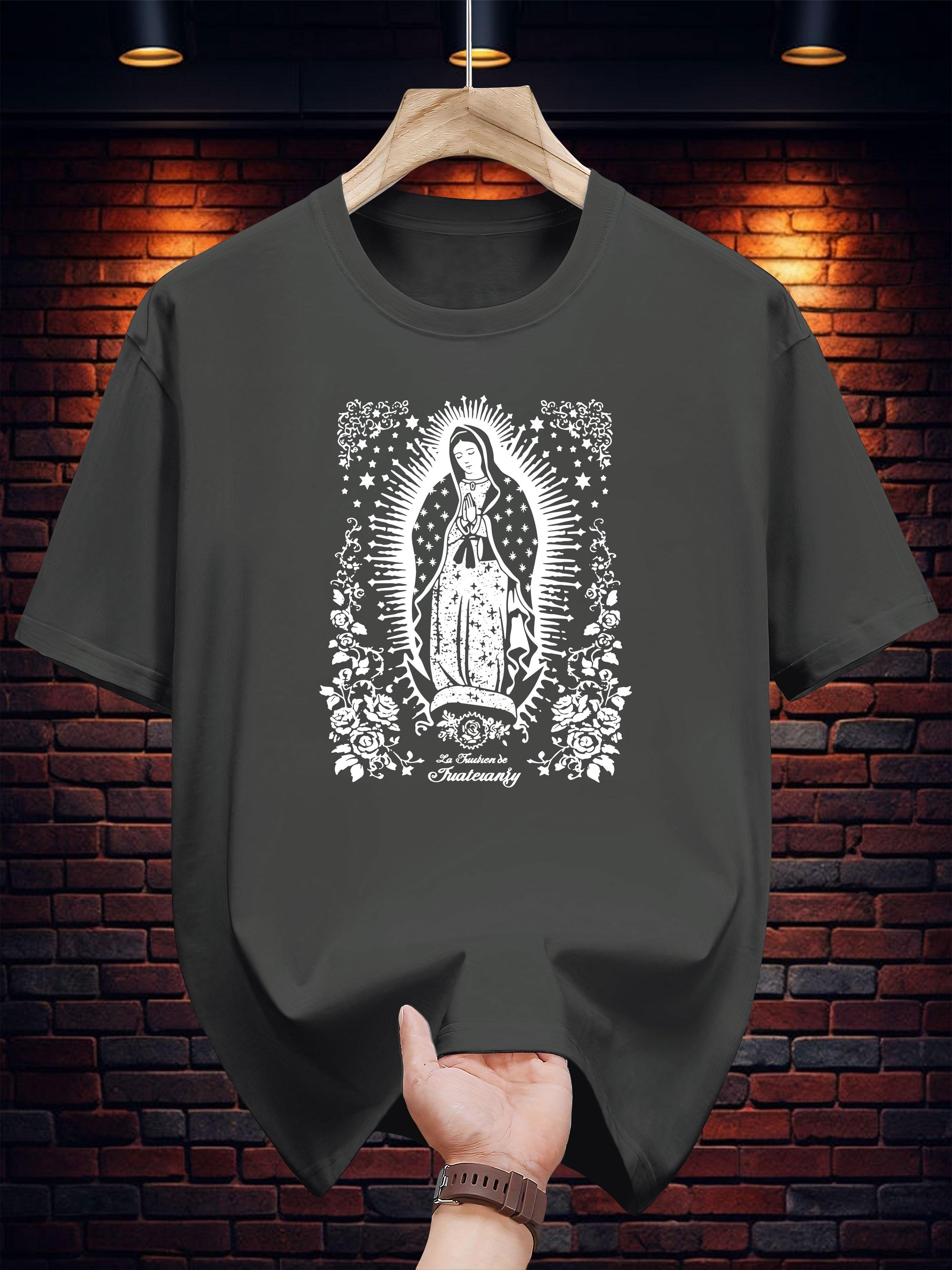 Heavyweight 200gsm Cotton T-shirt - Dark-Colored Religious Graphic Tee XXXXL
Heavyweight 200gsm Cotton T-shirt - Dark-Colored Religious Graphic Tee XXXXL
