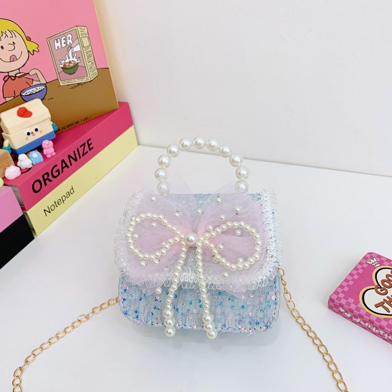 Girls Single-shoulder Bag with Trendy Sequins, Mini Baby Pearl Handbag, Children s Chain Bag синій
Girls Single-shoulder Bag with Trendy Sequins, Mini Baby Pearl Handbag, Children s Chain Bag синій