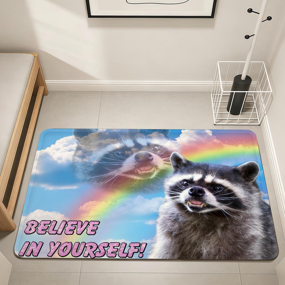 raccoon sunset funny meme Door Mat Home Bedside Rug Kitchen Bath Floor Mat Hallway Balcony Carpet Entrance Doormat hogar Decor 40cm x 60cm
raccoon sunset funny meme Door Mat Home Bedside Rug Kitchen Bath Floor Mat Hallway Balcony Carpet Entrance Doormat hogar Decor 40cm x 60cm