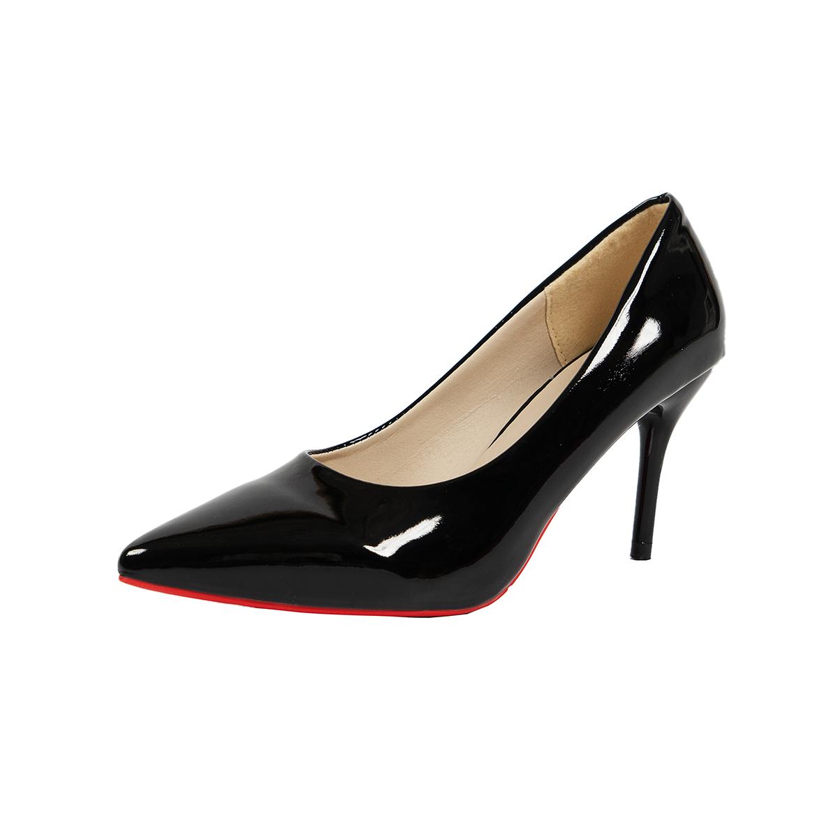 Женская обувь больших размеров, туфли-лодочки с острым носком, модельные туфли из лакированной кожи, туфли на высоком каблуке, свадебные туфли на каблуке, женские туфли-лодочки Zapatos Mujer 43 чёрный
Женская обувь больших размеров, туфли-лодочки с острым носком, модельные туфли из лакированной кожи, туфли на высоком каблуке, свадебные туфли на каблуке, женские туфли-лодочки Zapatos Mujer 43 чёрный