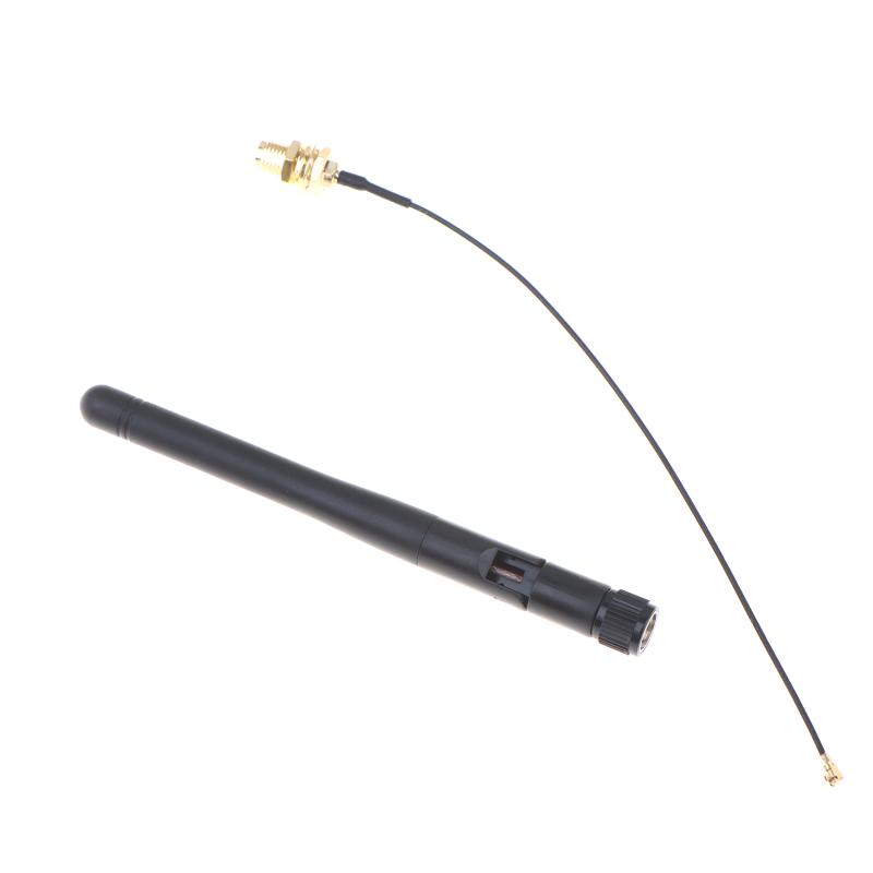 2.4Ghz 3Dbi Wifi 2.4G Antenna +15Cm Aerial Rp-Sma Male Wireless Router Pci U.Fl Ipx To Rp Sma Male Pigtail Cable one size
2.4Ghz 3Dbi Wifi 2.4G Antenna +15Cm Aerial Rp-Sma Male Wireless Router Pci U.Fl Ipx To Rp Sma Male Pigtail Cable one size