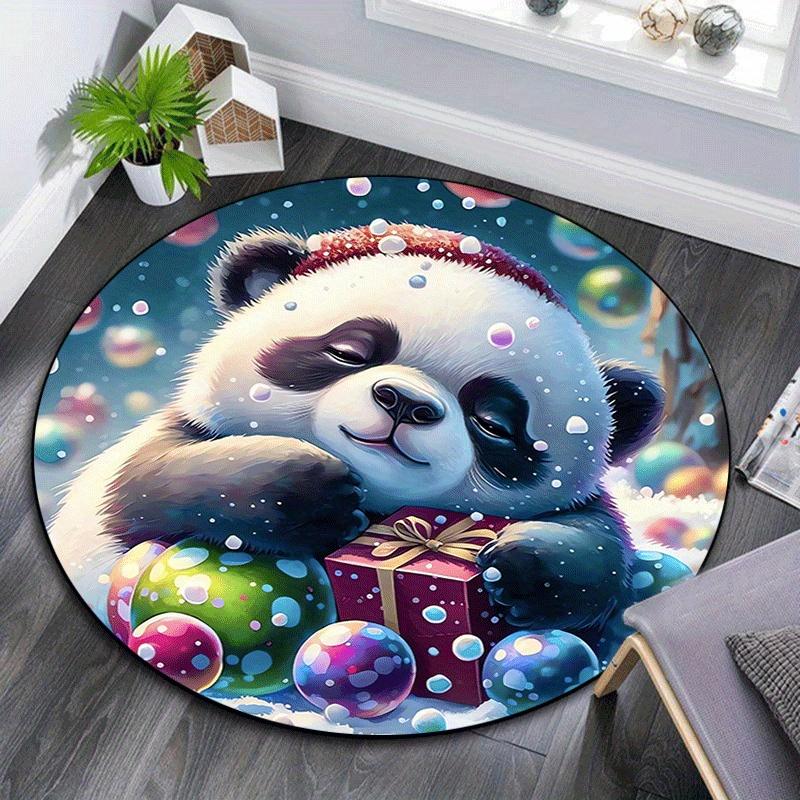 1pc Soft, Absorbent & Non Slip Sleeping panda Round Rug Soft Circle Rug for Living Room & Bedroom Decor, Chair Mats, and Unforgettable Home 80cm by 80cm
1pc Soft, Absorbent & Non Slip Sleeping panda Round Rug Soft Circle Rug for Living Room & Bedroom Decor, Chair Mats, and Unforgettable Home 80cm by 80cm