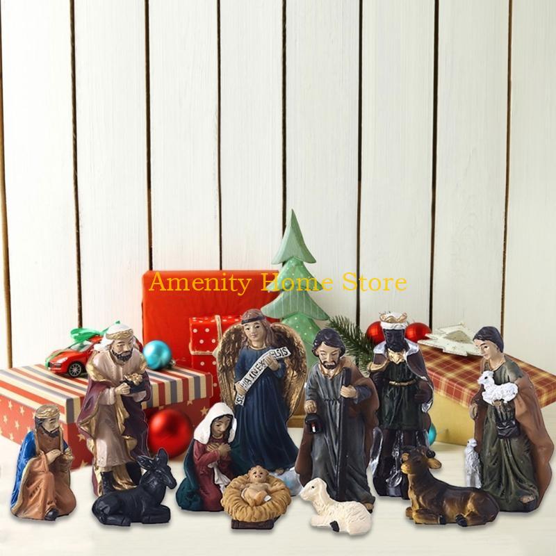 F26C 11pcs Christmas Manger Decorations Set Jesus Nativity Holy Family Scene Resin Figurines for Home Bedroom Living Room China Mainland
F26C 11pcs Christmas Manger Decorations Set Jesus Nativity Holy Family Scene Resin Figurines for Home Bedroom Living Room China Mainland