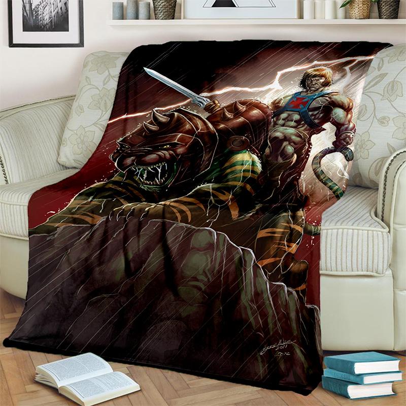 Ковдра з мультфільму He Man Masters of the Universe, м’яка ковдра для дому, спальні, ліжка, дивана, пікніка, подорожей, офісної ковдри 100cm x 150cm
Ковдра з мультфільму He Man Masters of the Universe, м’яка ковдра для дому, спальні, ліжка, дивана, пікніка, подорожей, офісної ковдри 100cm x 150cm