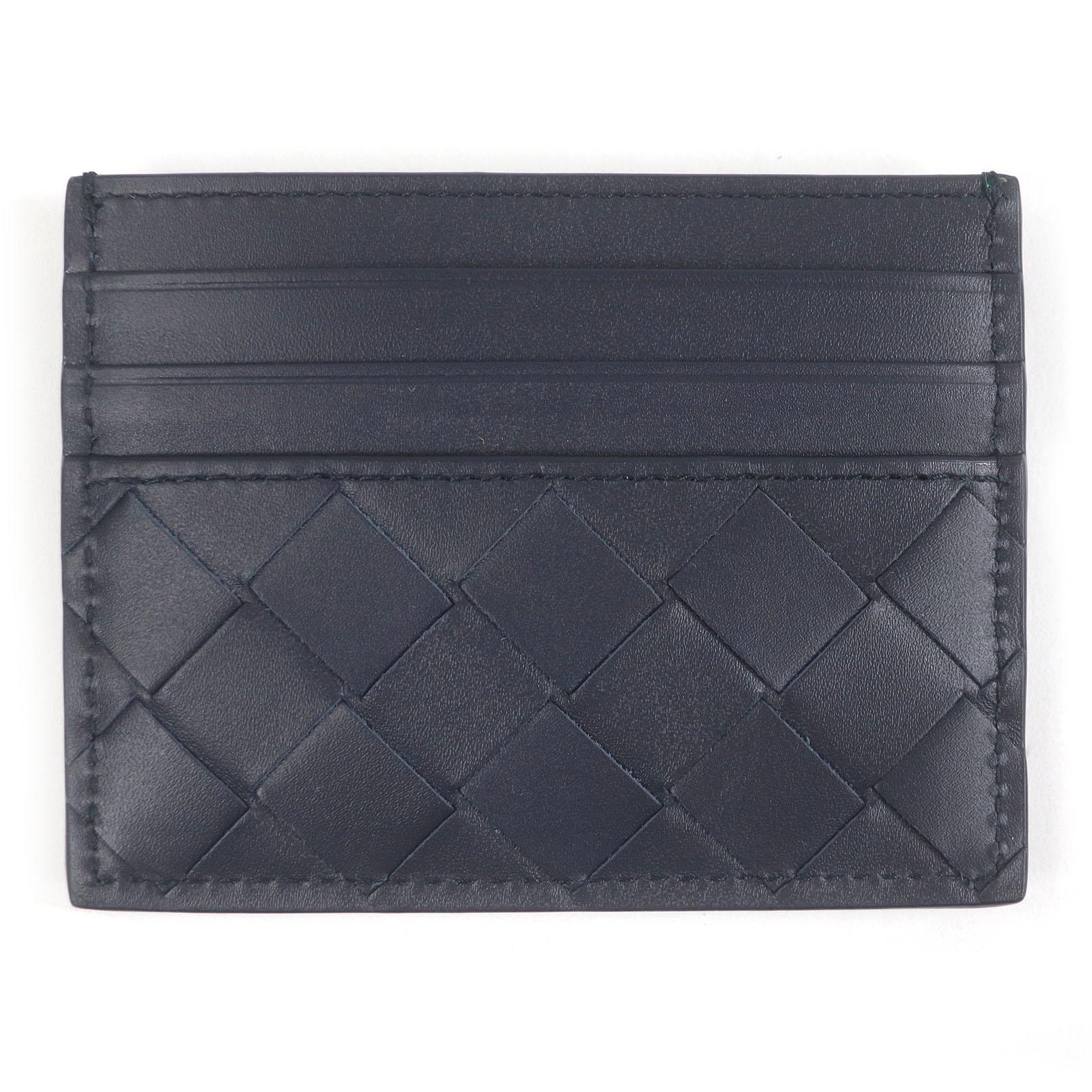 Pristine BOTTEGAVENETA Card Case INTRECCIATO business card holder navy leather Used
Pristine BOTTEGAVENETA Card Case INTRECCIATO business card holder navy leather Used